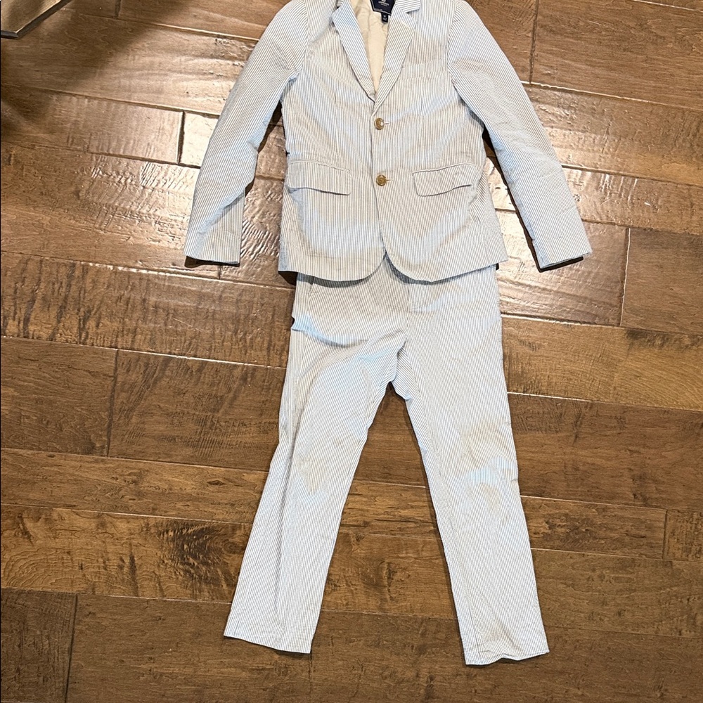 Crewcuts boy’s seersucker Blazer and Pants